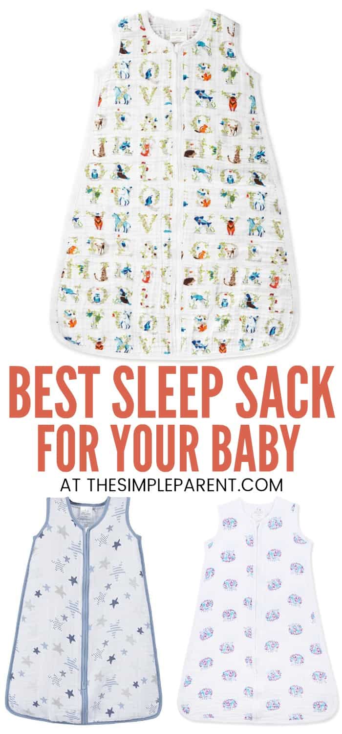Aden and Anais Sleep Sack - The muslin sleep sack is a baby nursery must have. There are boy and girl prints availabe in the bedding. Learn more about the uses and check out the cool prints!