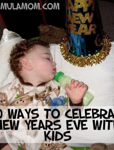 Ways to Celebrate New Years Eve with Kids