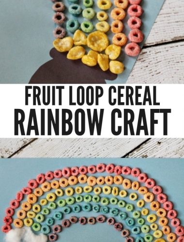 Rainbow Fruit Loops Crafts