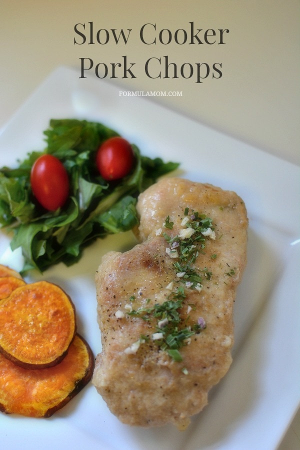 Slow Cooker Pork Chops porktober sponsored