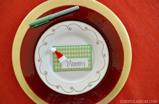  homemade christmas place cards bicmerrymarking emeraldgreen sponsored