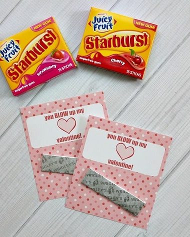 DIY Gum Valentine Craft #ValentinesDay #DIY