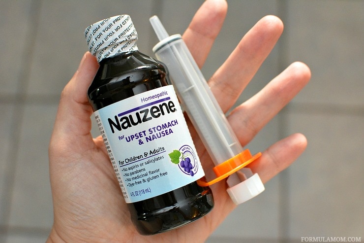 Handle the messy side of parenting aka child nausea with help from Nauzene®!