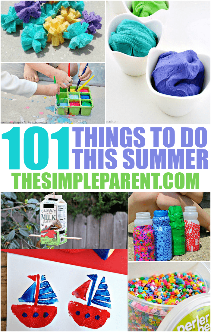 Need something to do with the kids this summer? Check out this summer bucket list for kids! 101+ things to do with kids this summer! 101+ activities for kids to keep them busy!