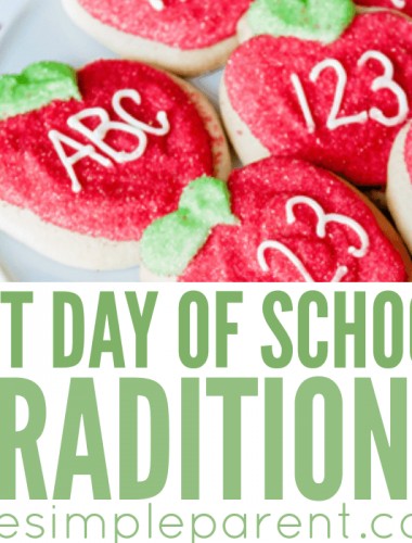 Looking for First Day of School traditions to start with your children? Check out these fun back to school ideas and start making memories this year!