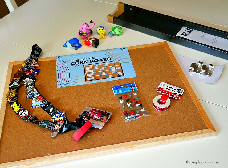 Check out how easy it is to make your own DIY Disney Pin Trading board to display your pin collection!