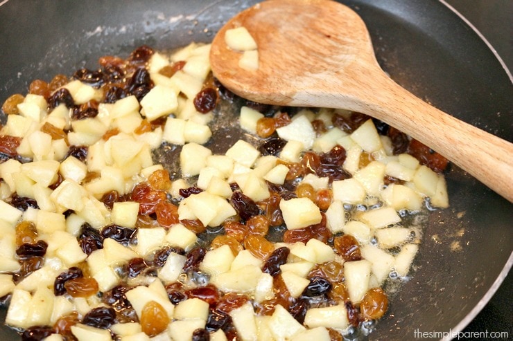 Make the holidays tasty with this bread pudding recipe with raisins and apples. The secret is all about the bread choice!
