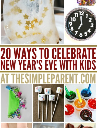 Check out how to have a kid friendly New Years Eve celebration with these fun things to do!