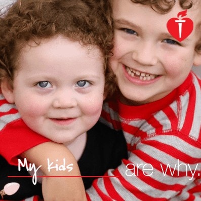 Why do you strive to live a healthy lifestyle? My kids are my reason! Life is why!