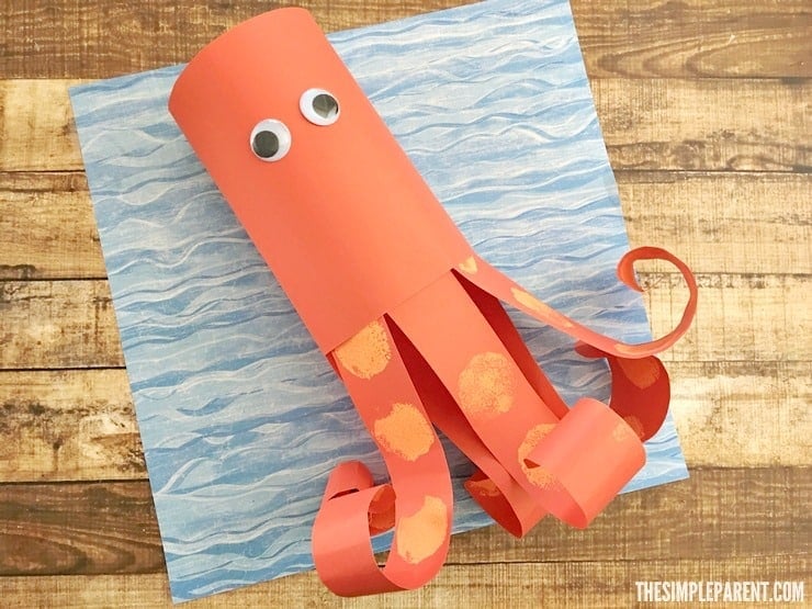 Make this Finding Dory Hank the Octopus craft then see the movie together!