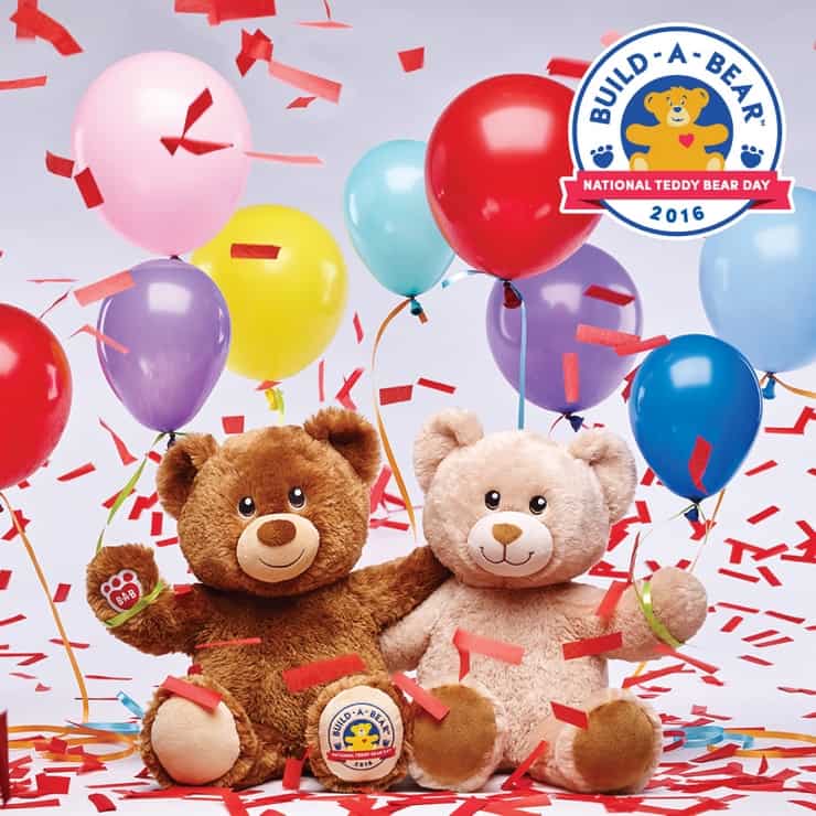 Celebrate National Teddy Bear Day With Build A Bear Workshop The 