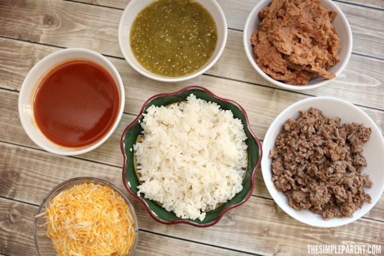 Easy Layered Bean Dip Recipe • The Simple Parent