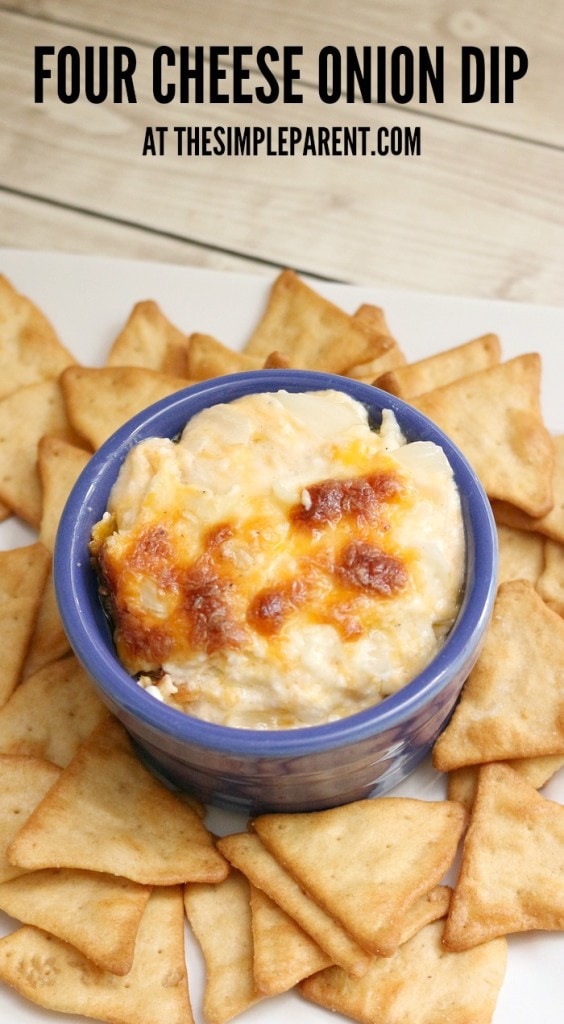 Baked Cream Cheese Onion Dip Recipe is Always a Hit! • The Simple Parent