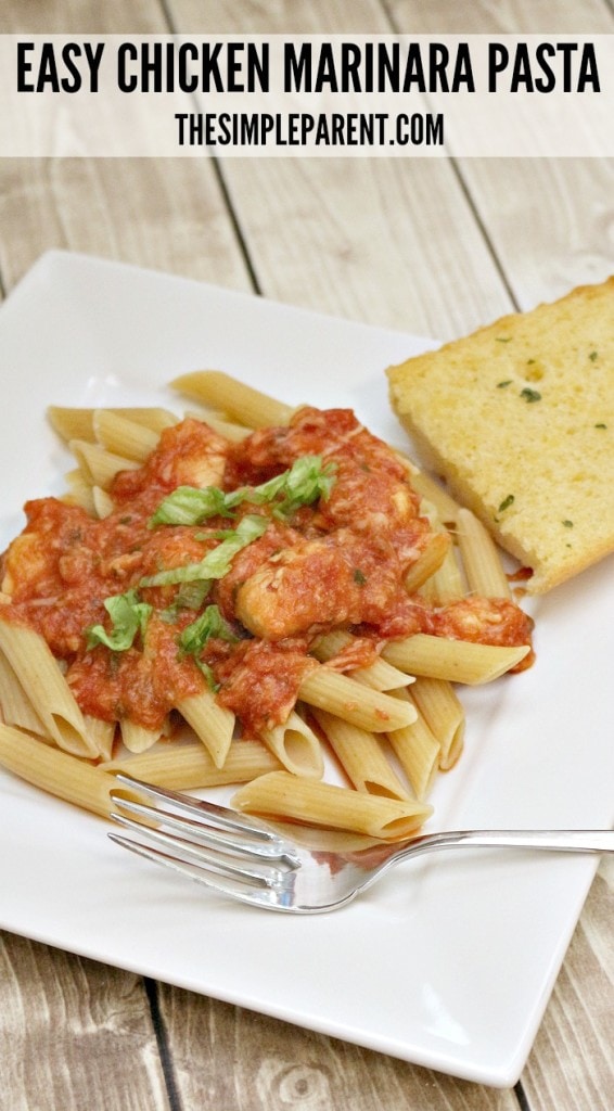 Easy Chicken Penne Pasta Recipe is Quick, Easy, & Family Friendly