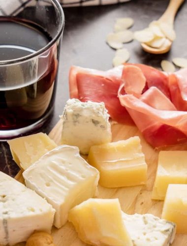 Wine and cheese is one of the easiest girls night in ideas to plan!