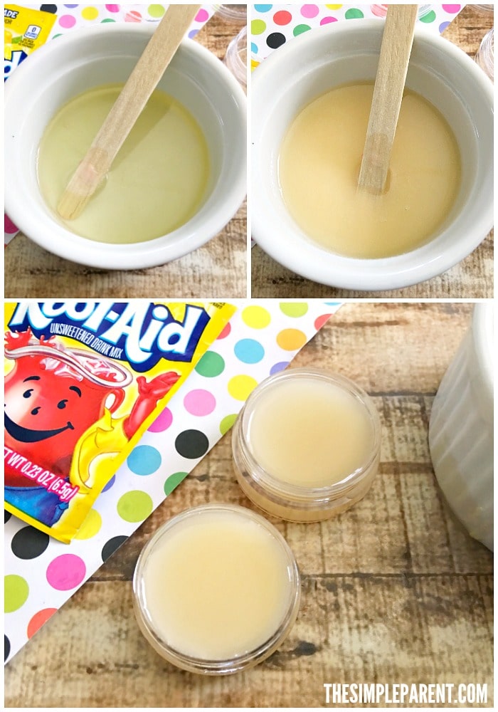 Try this homemade lip gloss recipe kids love to make!