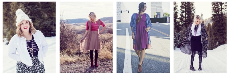 LuLaRoe styles to wear as layers like jackets and cardigans.
