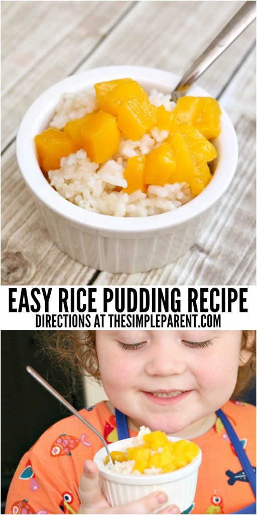 Make Easy Rice Pudding with Your Kids & Ben's Beginners! • The Simple Parent