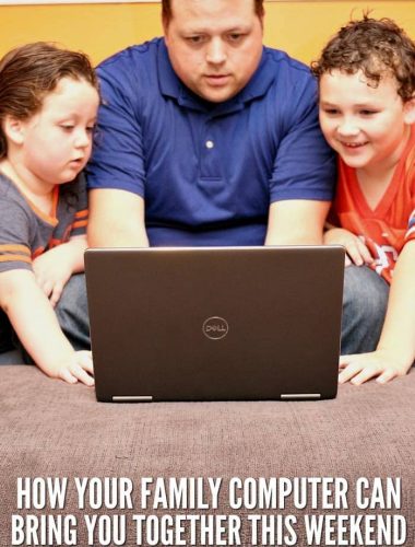 Our family laptop is an integral part of our daily lives and we're excited to share how it brings us together. Check out these 6 ways your family can use your computer this weekend!