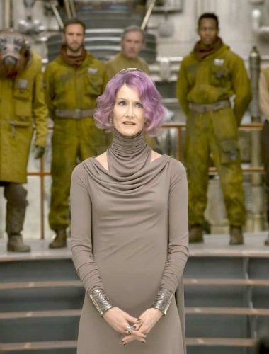 Learn more about STAR WARS: The Last Jedi in our Laura Dern Star Wars interview! She plays Vice Admiral Amilyn Holdo in the new film!