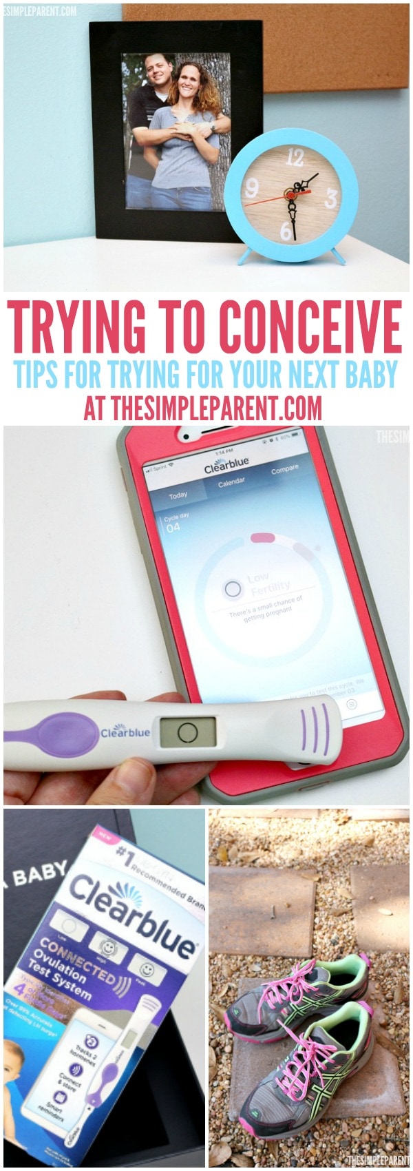 Trying To Conceive Tips - If you're thinking about having another baby while balancing your current family life, these simple trying to conceive tips may help! The first tip is probably my favorite!