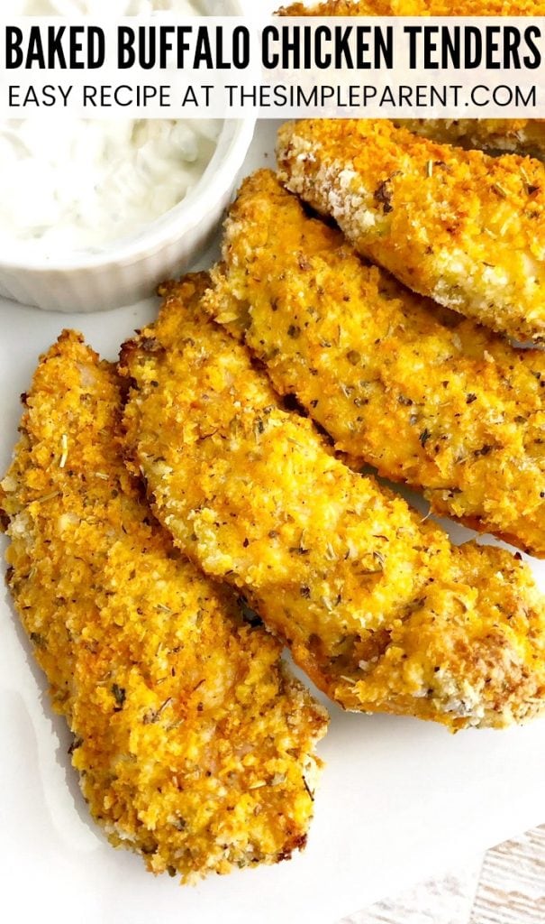 Buffalo Panko Chicken Strips Pack a Punch! • The Simple Parent