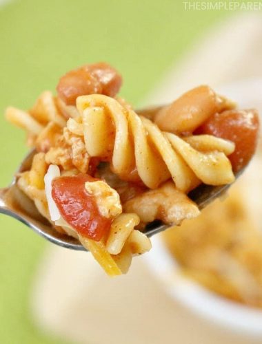 Try a bite of this Pressure Cooker Chili Mac and you'll want to make it again and again!