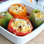 Try this tasty keto stuffed peppers recipe for dinner!