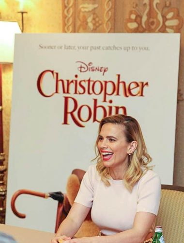 Photo from Hayley Atwell interview for Christopher Robin