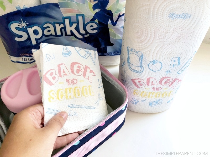 Back to School Sparkle Paper Towels at Dollar General