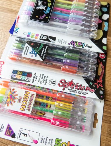 Pentel POP Pens in Milky, Sparkle, and Solar