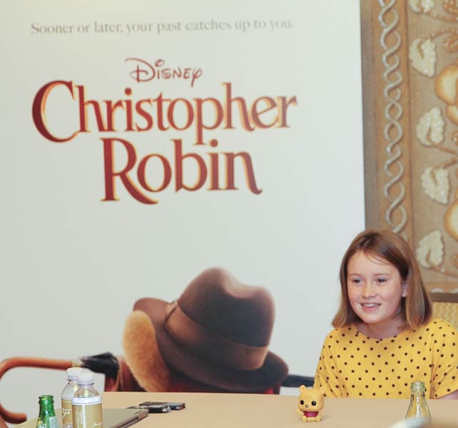 Interviewing Bronte Carmichael from Christopher Robin