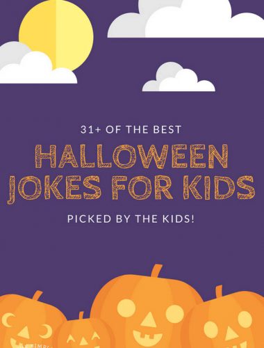 Halloween Jokes for Kids are a fun way to get everyone laughing! From hilarious and funny to cheesy, corny and cute, your kids will love them all! Use them as lunch box jokes with this FREE printable!