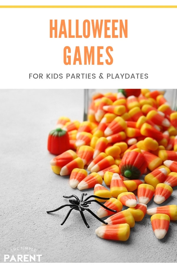 Halloween games for kids are perfect for children of all ages! They're great for parties, for school, and for fun! These easy DIY party games are cheap! Check out the free printable too!