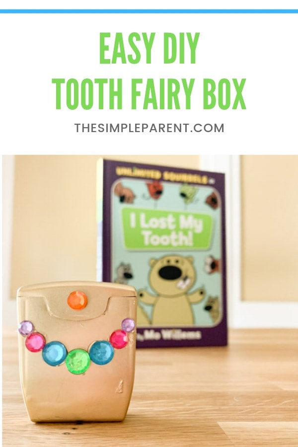 DIY Tooth Fairy Box for kids is a fun craft to help children to learn about loosing teeth. Decorating ideas can be personalized for boys or girls!