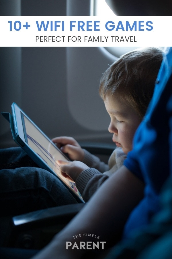 WIFI free games are perfect for traveling! Check out these WIFI free apps for kids the next time you go on a road trip or a long flight! No internet games mean everyone can be entertained on the way to your destination! These work for iPhone and Android! Traveling with kids has never been easier!