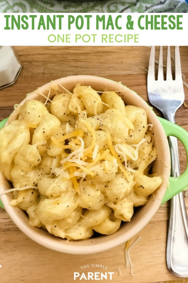 Make easy Instant Pot Mac and Cheese for your family tonight! It's one of the easiest pressure cooker recipes and you can make it all in one pot! Get creamy macaroni and cheese that your kids will love! Made with evaporated milk to get the best texture, you can even add things like bacon, chicken, or ham to turn this simple side dish into a main dish! 