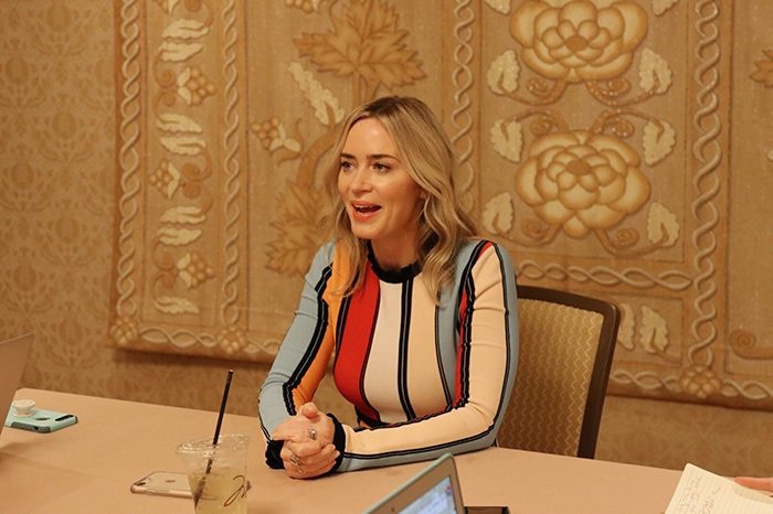 Blogger interview with Emily Blunt for Mary Poppins Returns