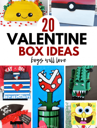 Valentine Boxes for Boys