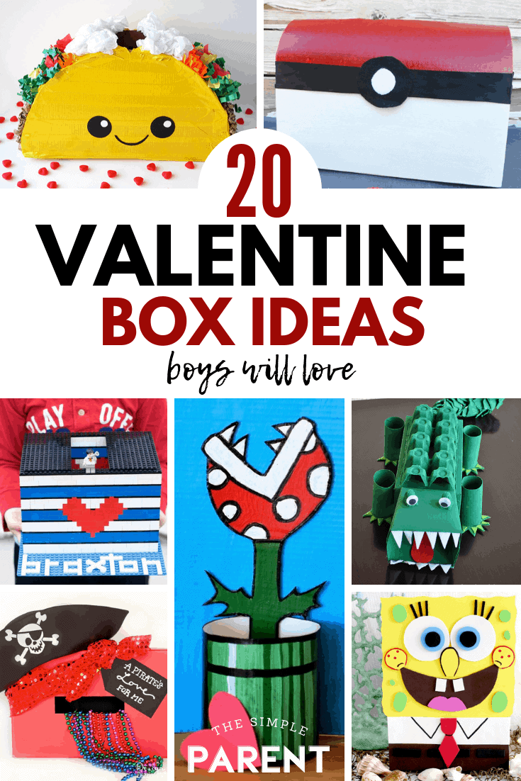 Valentine Boxes for Boys