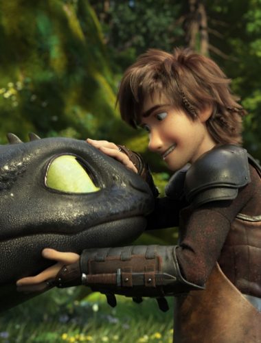 Hiccup and Toothless in How To Train Your Dragon: The Hidden World