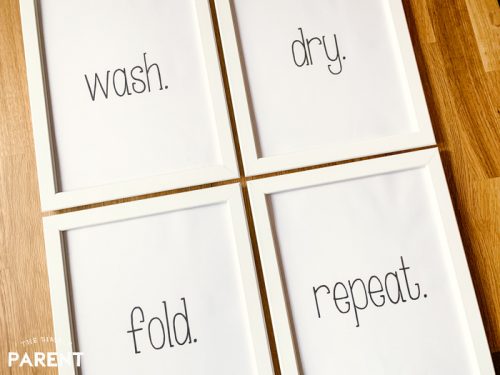Free Laundry Room Printables &amp; Quick Laundry Tips! • The Simple Parent