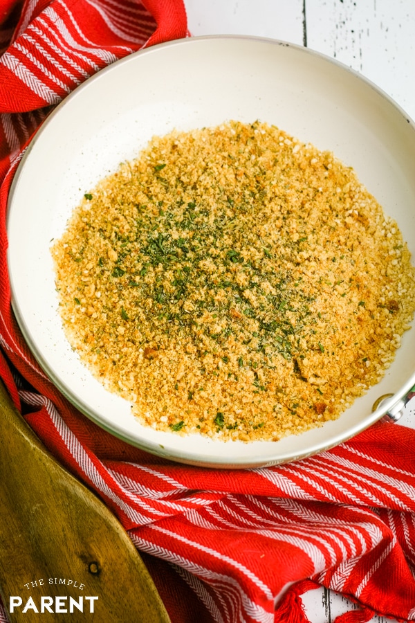 Breadcrumb topping for Crockpot Chicken Parm