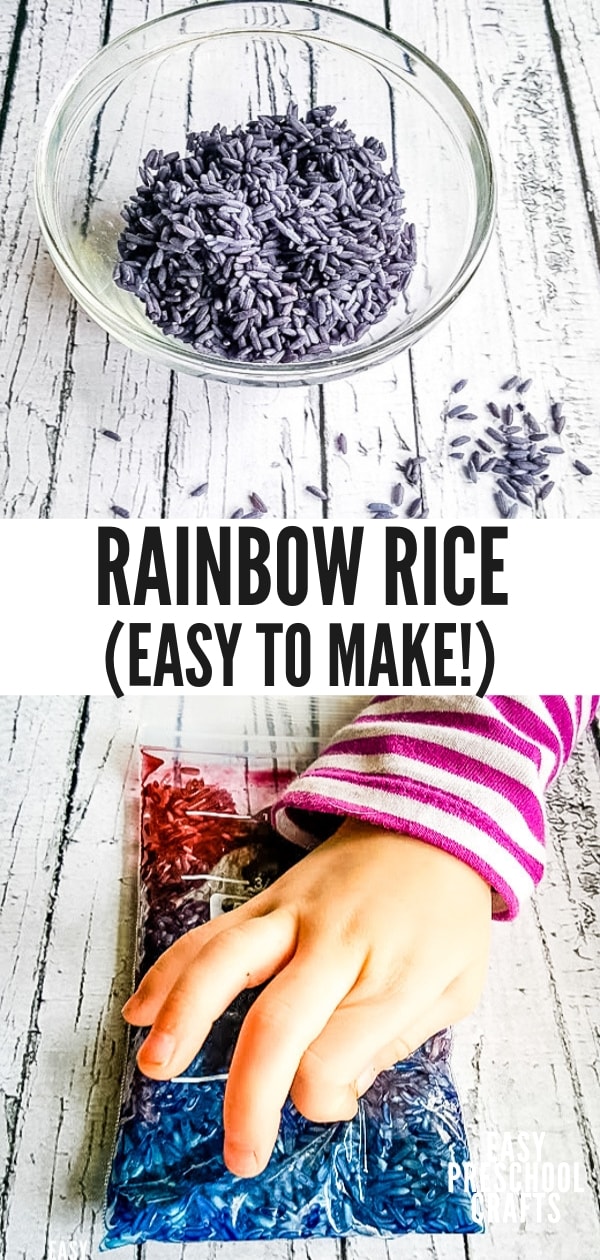 How to Dye Rice (No Rubbing Alcohol Needed!) - The Simple Parent