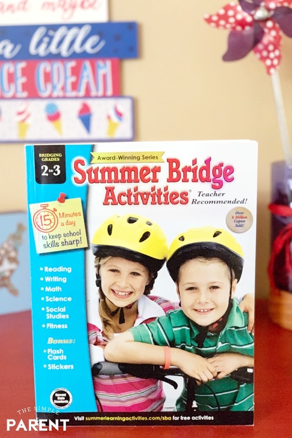 Summer Learning Bridge Activities Book from Carson Dellosa