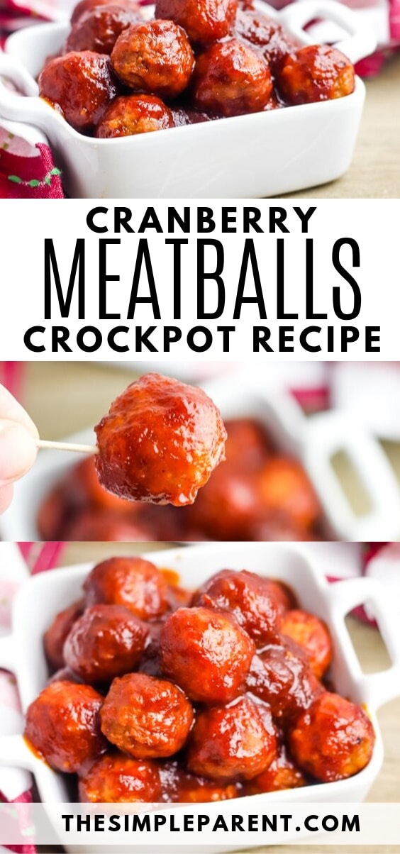 Bowl of Crockpot Meatballs