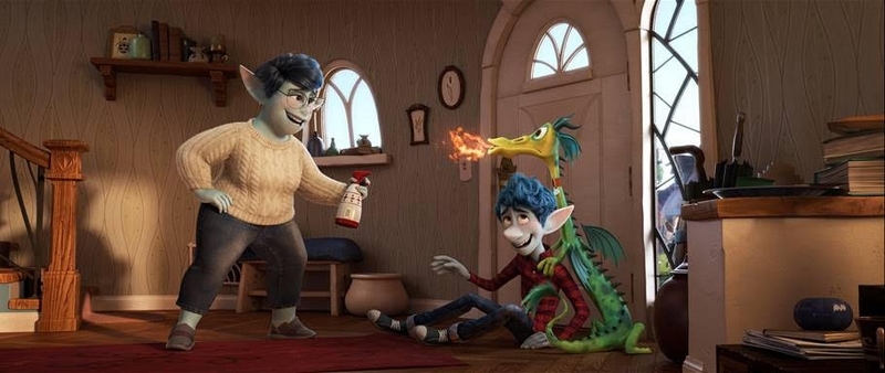 Scene from Disney and Pixar's Onward