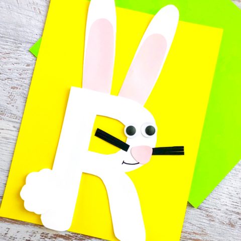 Alphabet Letter R Craft: R is for Rabbit