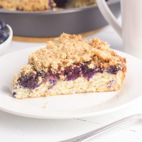 Easy Blueberry Coffee Cake - Real Mom Kitchen - Breakfast