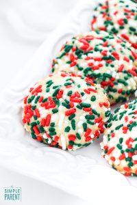 Christmas Sprinkle Cookies Recipe